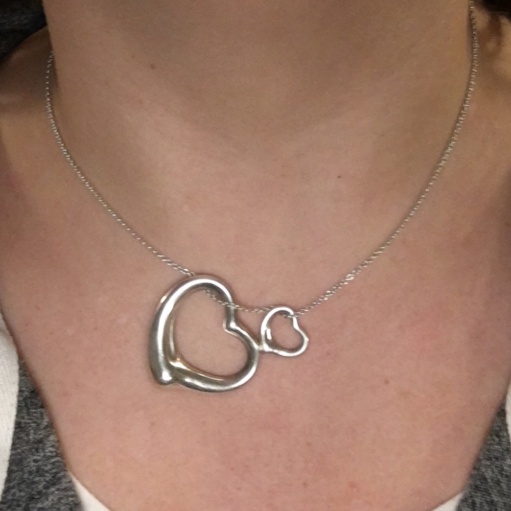 Auth Tiffany Heart(s) and Chain